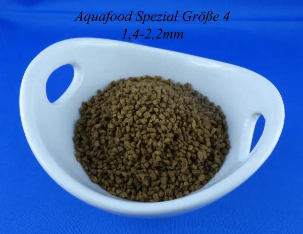 Aquafood Spezial Größe 4 hochwertiges großses Zierfischfutter für Buntbarsche und Hobbyzüchter Aquafood Spezial Größe 4 hochwertiges großses Zierfischfutter für Buntbarsche und Hobbyzüchter